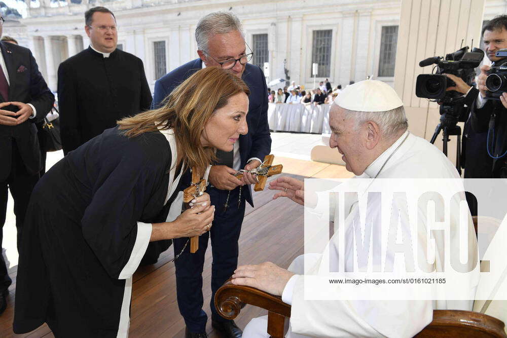 June 15, 2022, VATICAN CITY: A Handout Picture Provided By The Vatican ...