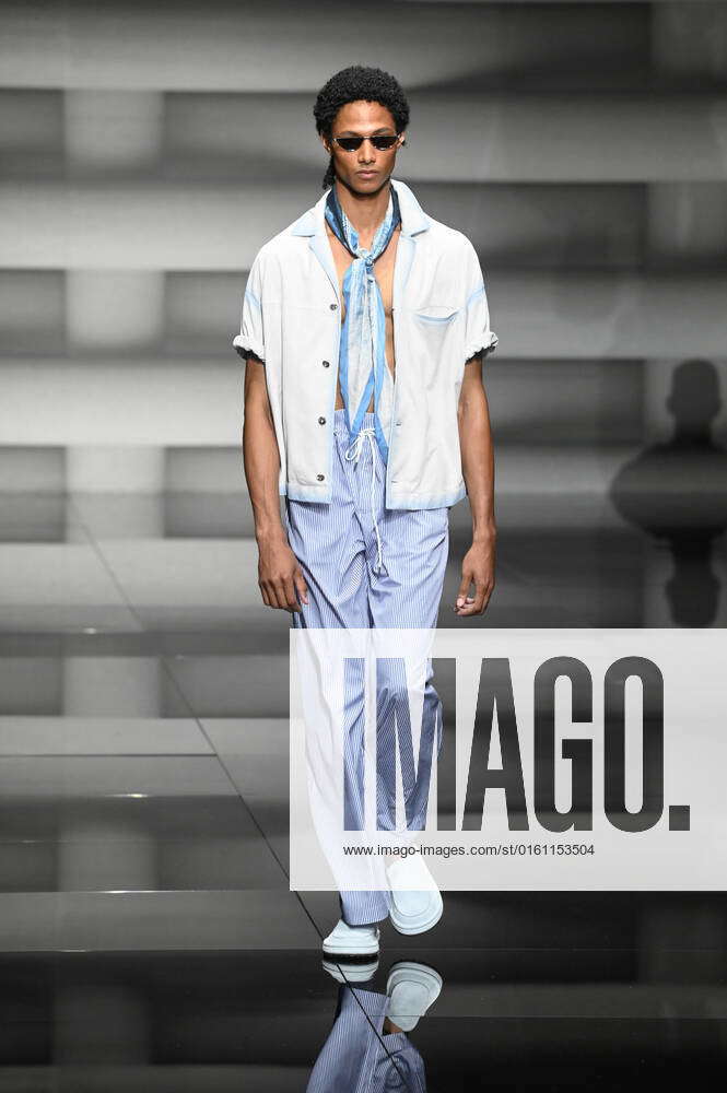 Milan, Men Fashion Week, Spring Summer 2023 Emporio Armani Fashion Show