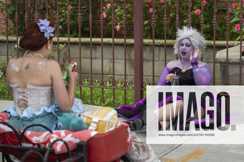 June 18, 2022, Coney Island, New York, United States: Women dressed as ...