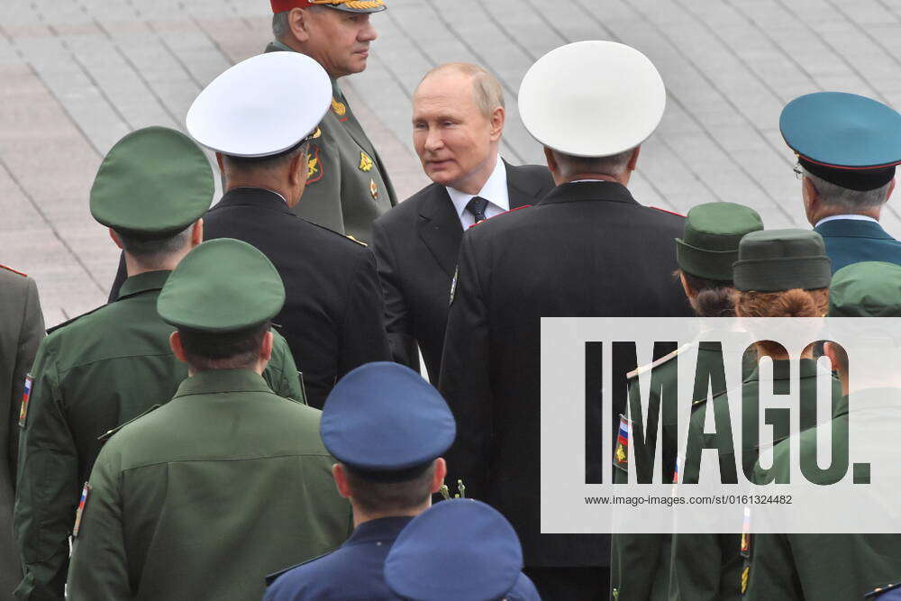 Moscow. The Minister Of Defence Of The Russian Federation Sergey Shoygu ...