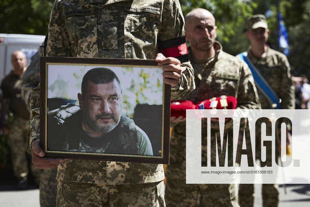 Funeral Ceremony Of The Ukrainian Battalion Commander Of The Carpathian ...