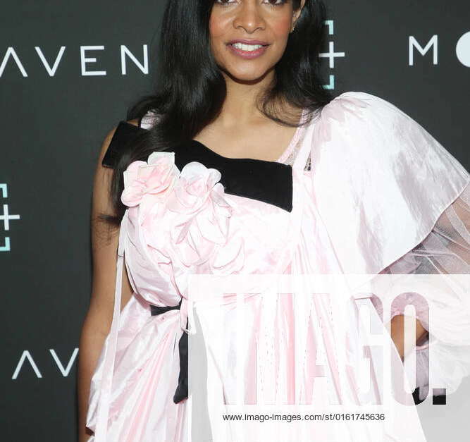 WEST HOLLYWOOD, CA - JUNE 28 : Amara Karan at the premiere of Moonhaven