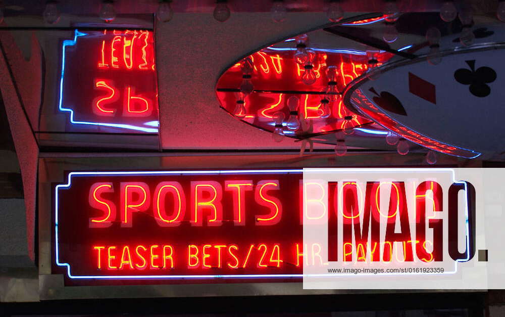 Neon casino lights, Las Vegas. USA. xagefotostockx xLianexCaryx