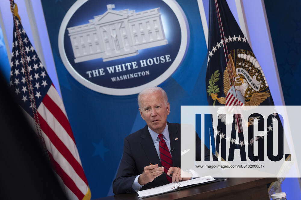 United States President Joe Biden Participates In A Meeting With Governors To Discuss Efforts To 