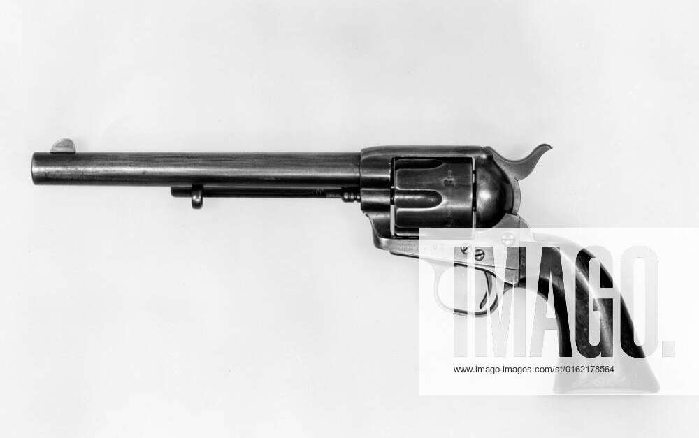 Peacemaker Colt Single-Action Army Revolver, serial no. 4519 1874 ...