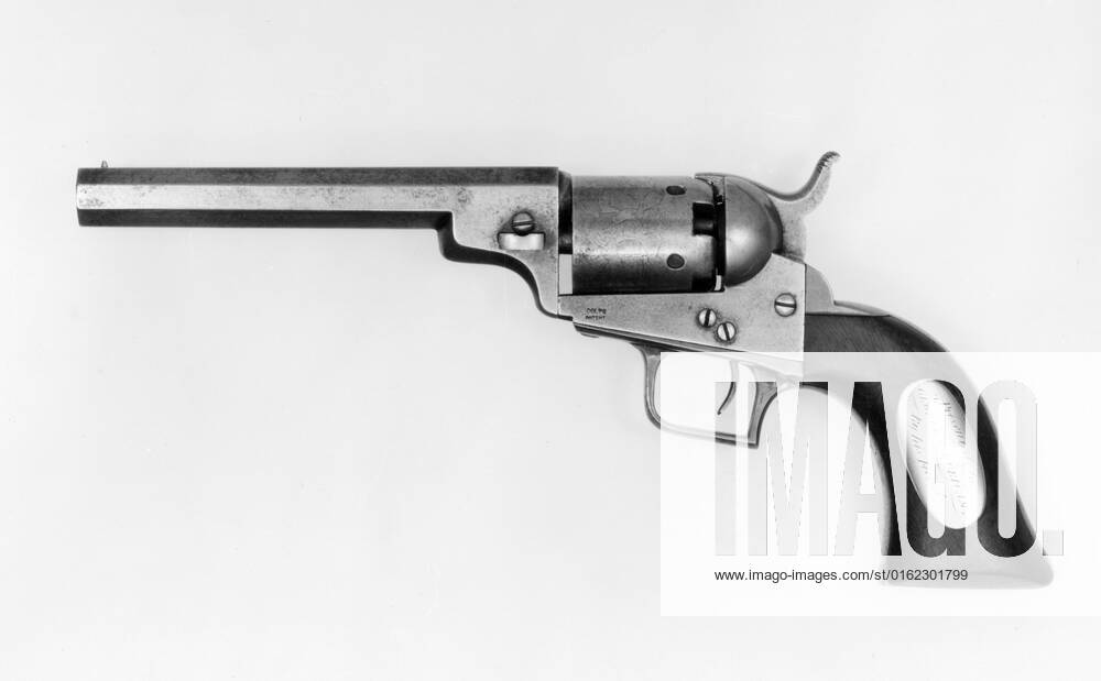 Pocket Model Colt Revolver 1848 American In 1835 and 1836, the American ...