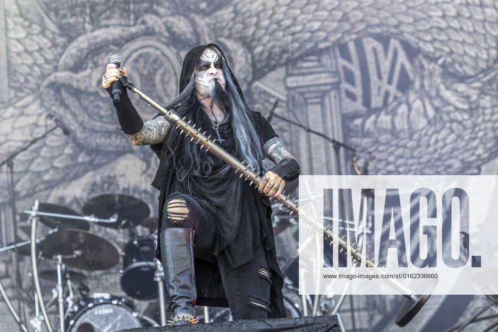 Oslo, Norway. 24th, June 2022. The Norwegian symphonic black metal band  Dimmu Borgir performs a live concert during the Norwegian music festival  Tons of Rock 2022 in Oslo. Here vocalist Shagrath is