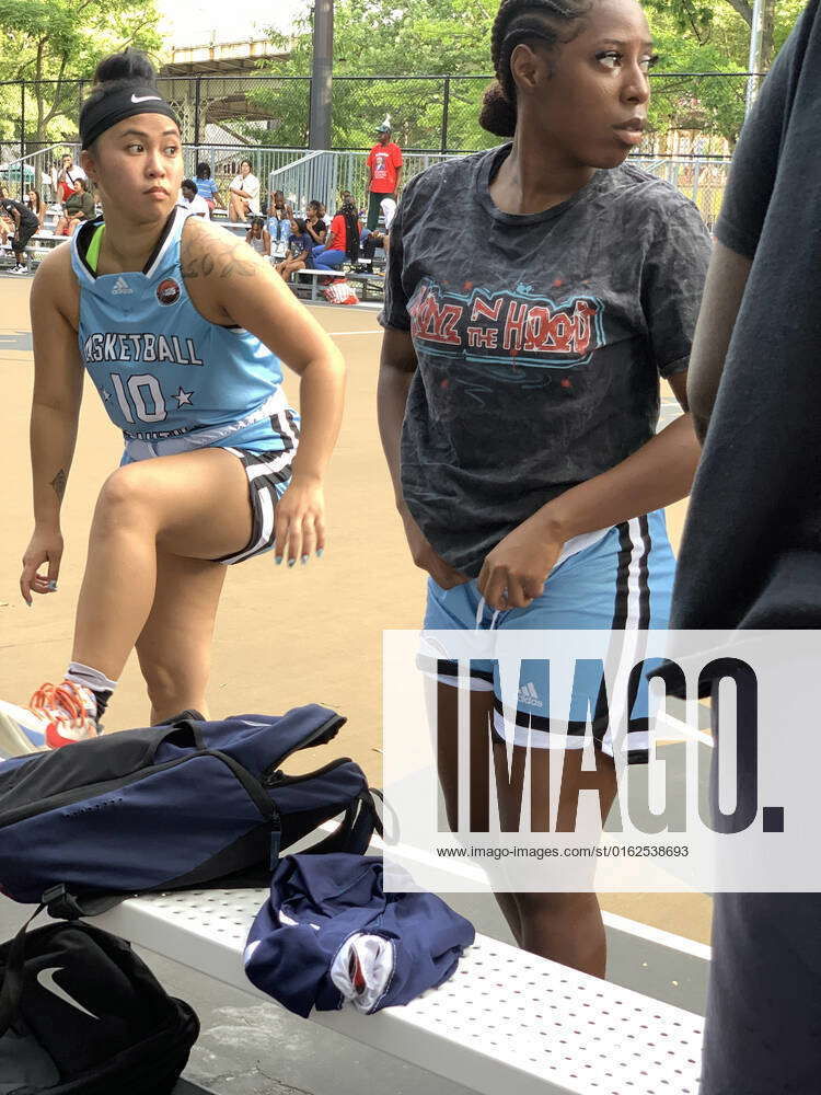 July 6, 2022, New York, NY, USA Rucker Park, women team street