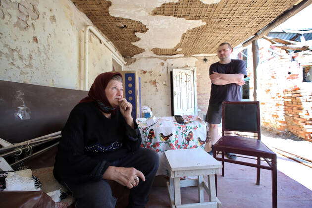 Makariv locals tell about life in cellar during Russian occupation ...