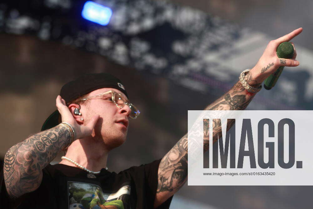 MOSCOW, RUSSIA JULY 23, 2022 Singer Egor Kreed performs at the VK