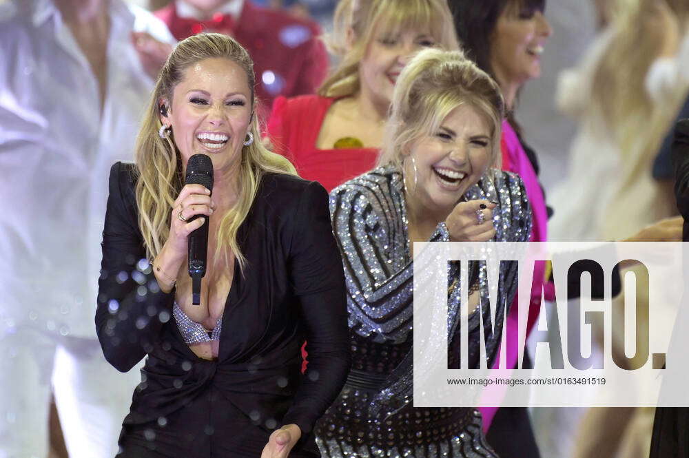 Helene Fischer and Beatrice Egli in the TV show The great hit