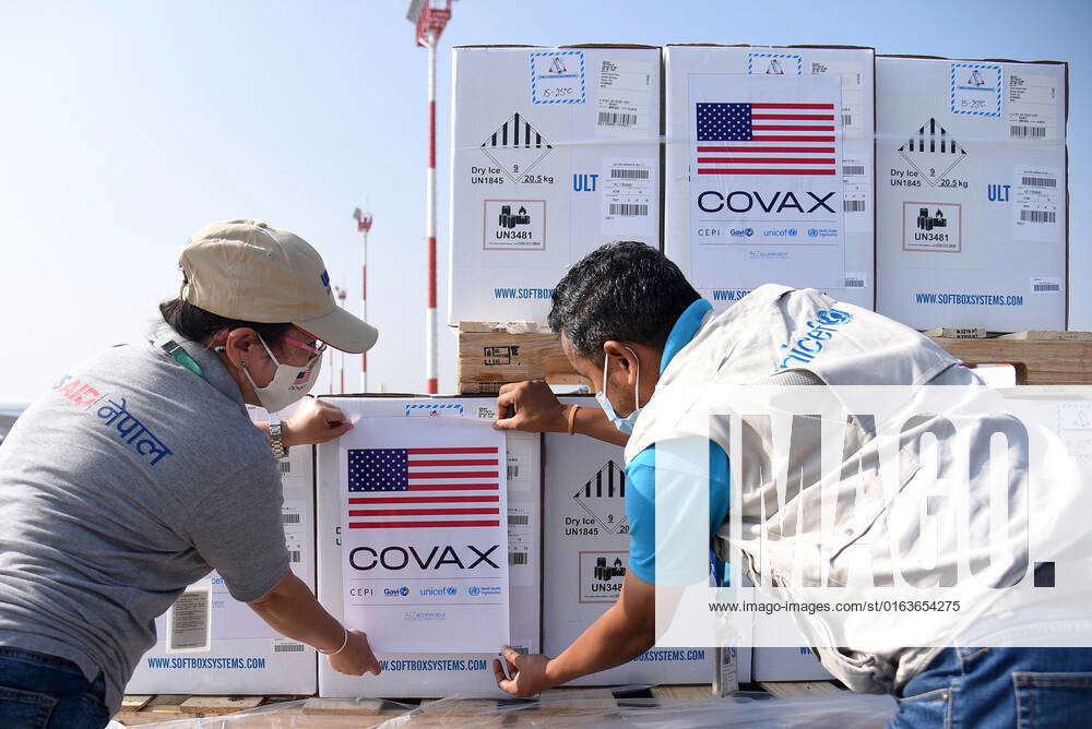 The United States delivers 100,620 COVID-19 vaccine doses to Nepal on ...