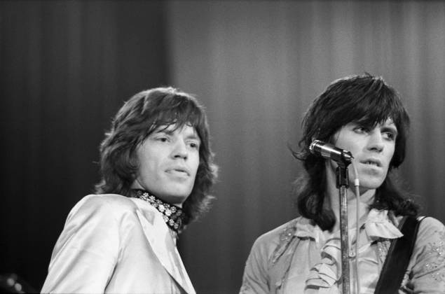 Rolling Stones concert at the Palais des Sports in Paris, 1970 ...