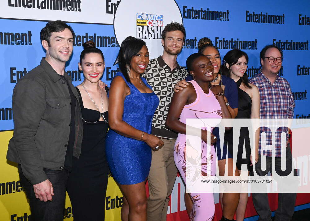 July 23, 2022, San Diego, California, USA: Ethan Peck, Christina Chong ...