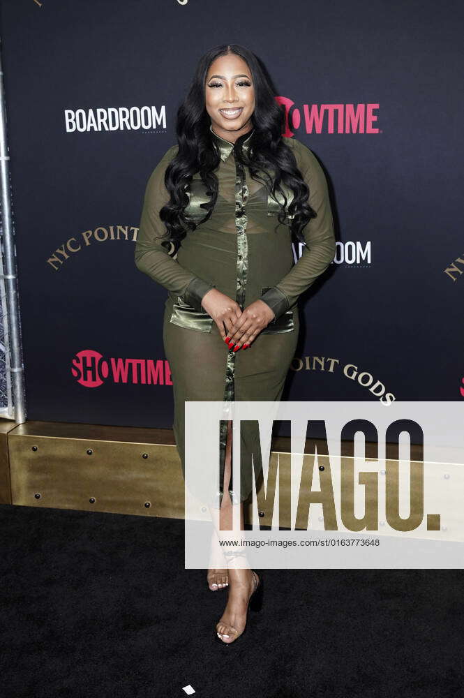 Khristina Williams at the premiere of the Showtime documentary NYC