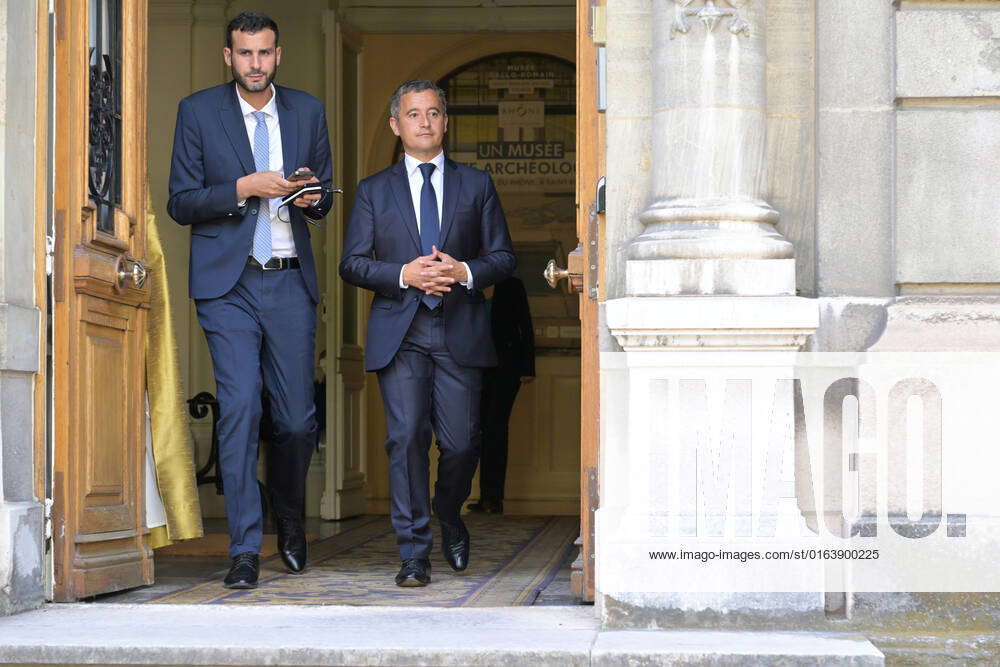 GÃ Rald Darmanin, Ministre De L?IntÃ Rieur Et Outre-mer NEWS : Visite ...