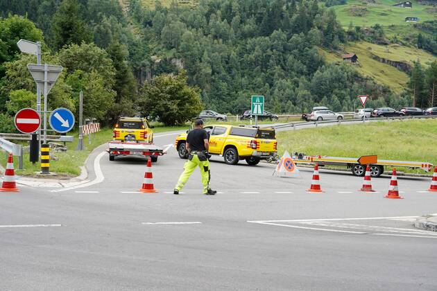 Photo Manuel Geisser 30 07 2022 water canton Uri vacation traffic jam ...