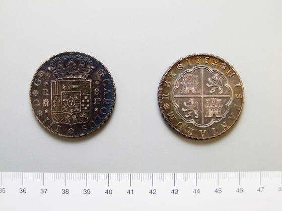 4 Reales of Charles III, King of Spain from Madrid. Ruler: Charles III ...