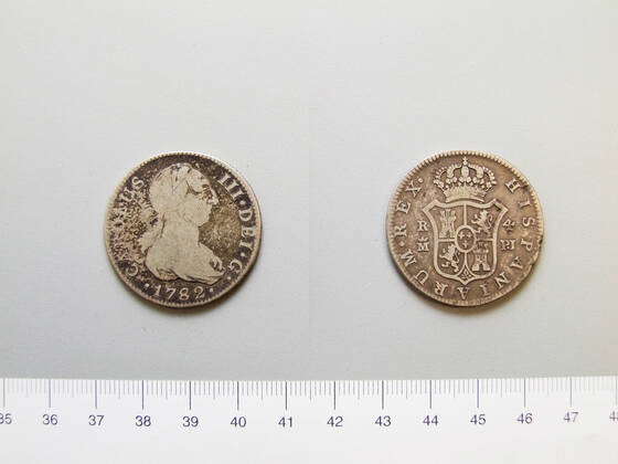 4 Reales of Charles III, King of Spain from Madrid. Ruler: Charles III ...