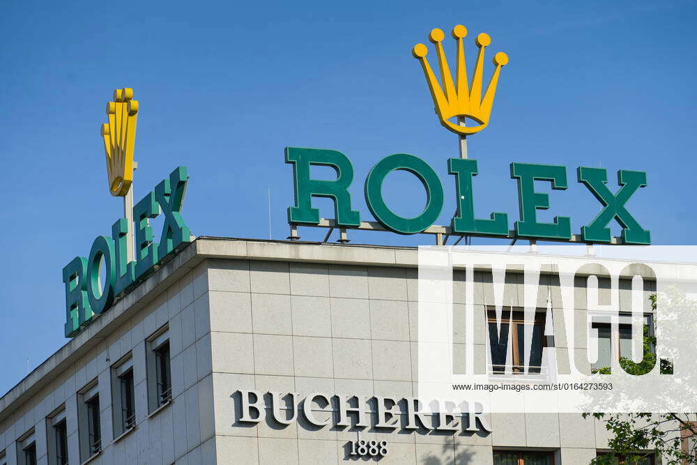 Advertising Rolex watches Ro markt Frankfurt am Main Hesse