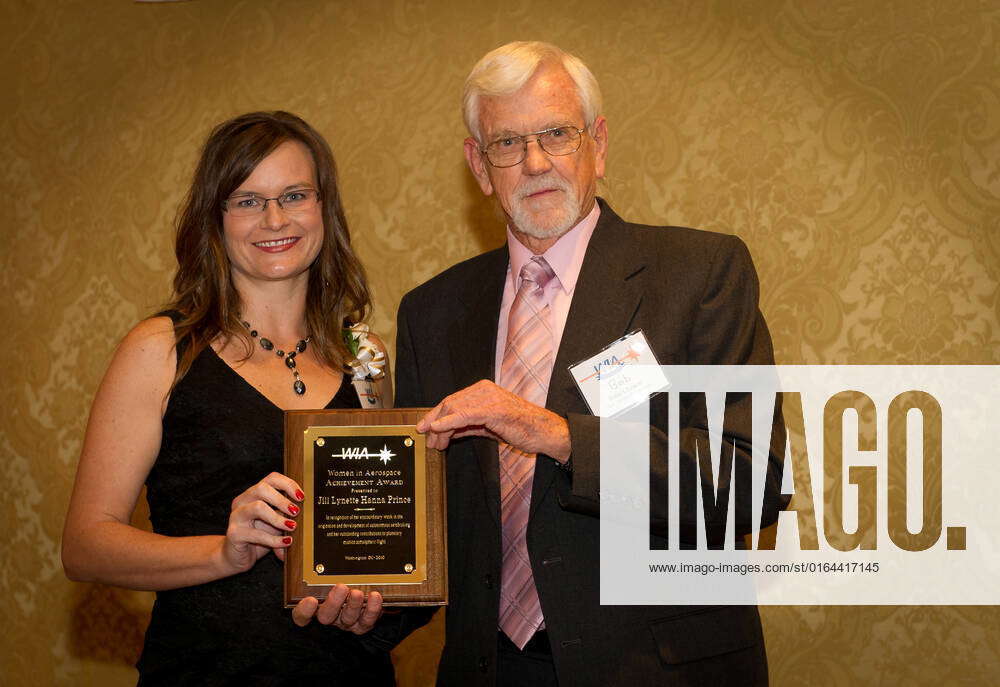 NASA Langley Aerospace Engineer Jill Lynette Hanna Prince receives the  Women in Aerospace