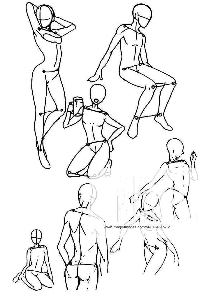 21 Action Poses for Dynamic Figure Drawing - Artsydee - Drawing, Painting,  Craft & Creativity
