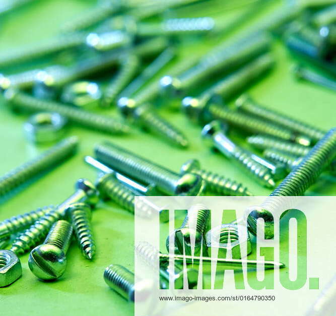 An assortment of bolts, screws, nuts Y