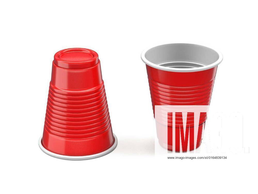 Red Plastic Cup 3D model