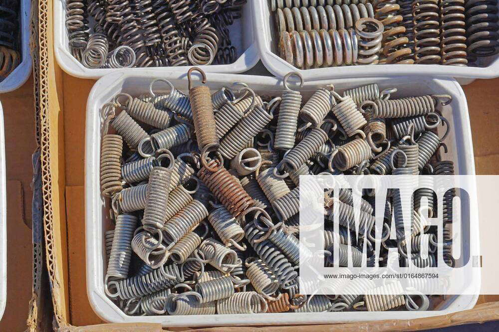 Springs box, Bunch of springs coils in various dimensions box