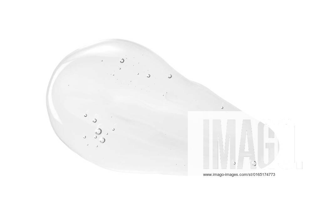 Liquid gel texture. Drops beauty serum. Transparent skin care product