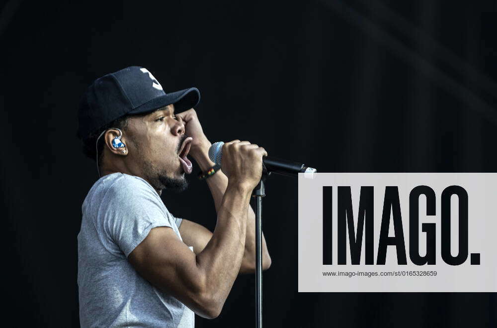 Out West Rapper GÖTEBORG 20220812 Chance The Rapper performs on during Way Out West ...