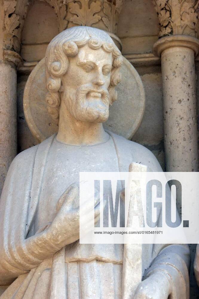 Saint Jude, Notre Dame Cathedral, Paris, Last Judgment Portal, Saint