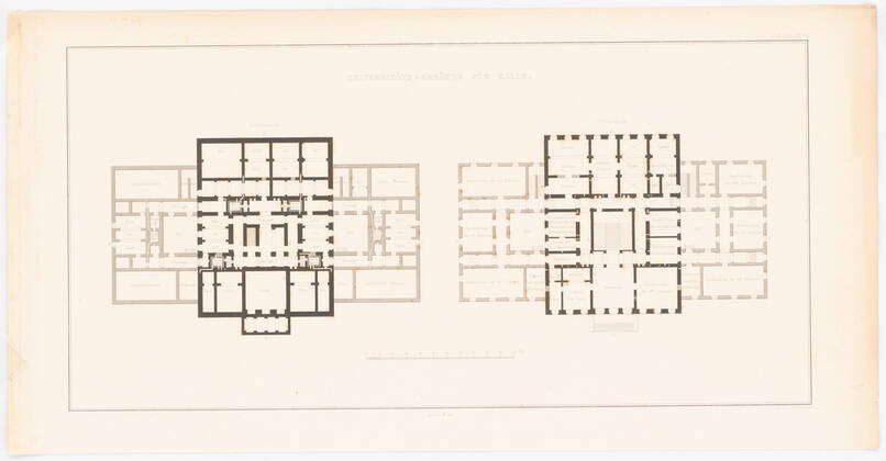 Zwirner Ernst Friedrich, Aulag building of the Martin Luther University ...