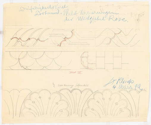 Klomp Johannes Franziskus (1865-1946), Trinity Church (with rectory ...