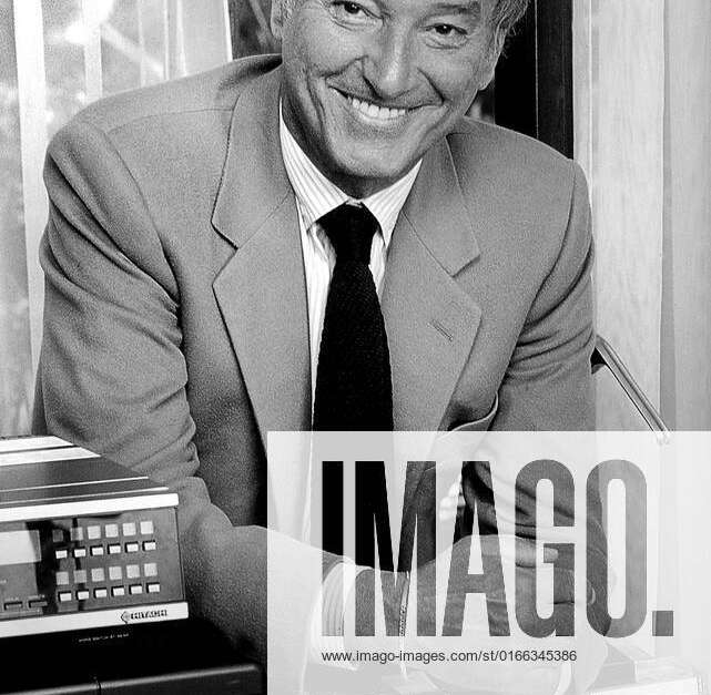 Piero Angela Italian science writer, journalist, TV presenter and essayist  photographed in his