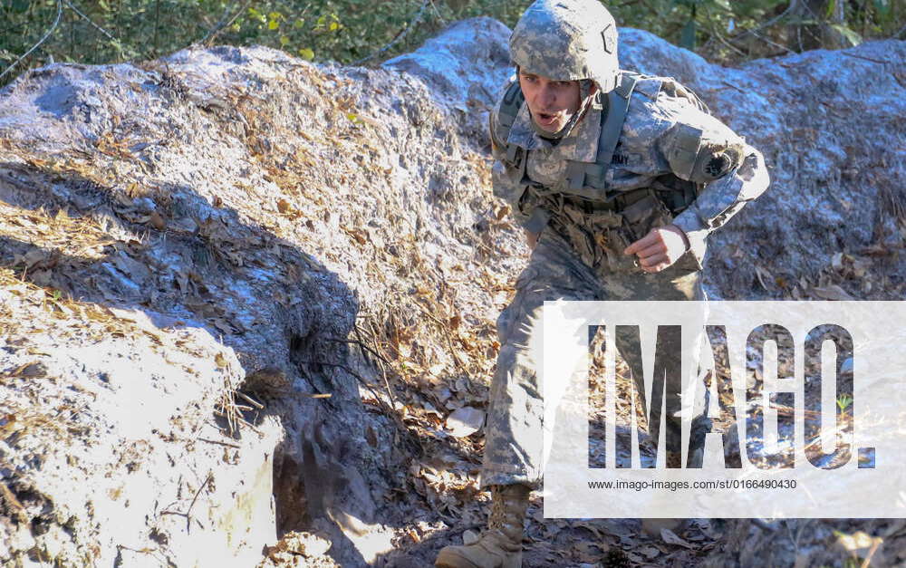 Fort Stewart Ga March 7 2018 Georgia Army National Guardsman Sgt