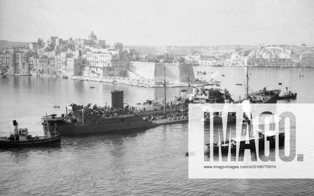 Operation Pedestal and the Siege of Malta, August 1942 The damaged ...