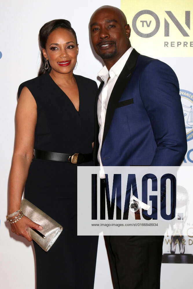 Pam Byse, Morris Chestnut at the 47TH NAACP Image Awards Arrivals ...