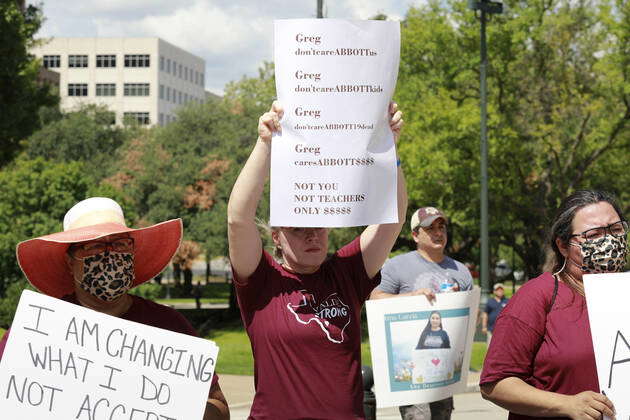 Families Of Mass Shooting Victims In Texas Hold Gun Control Rally At