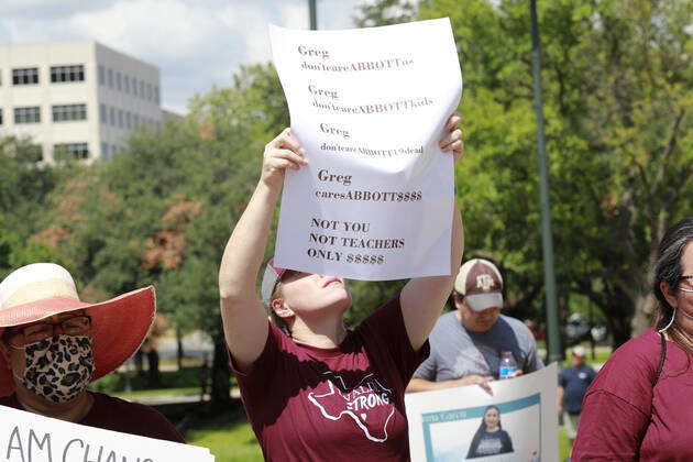 Families Of Mass Shooting Victims In Texas Hold Gun Control Rally At