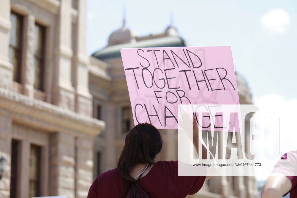 Families Of Mass Shooting Victims In Texas Hold Gun Control Rally At