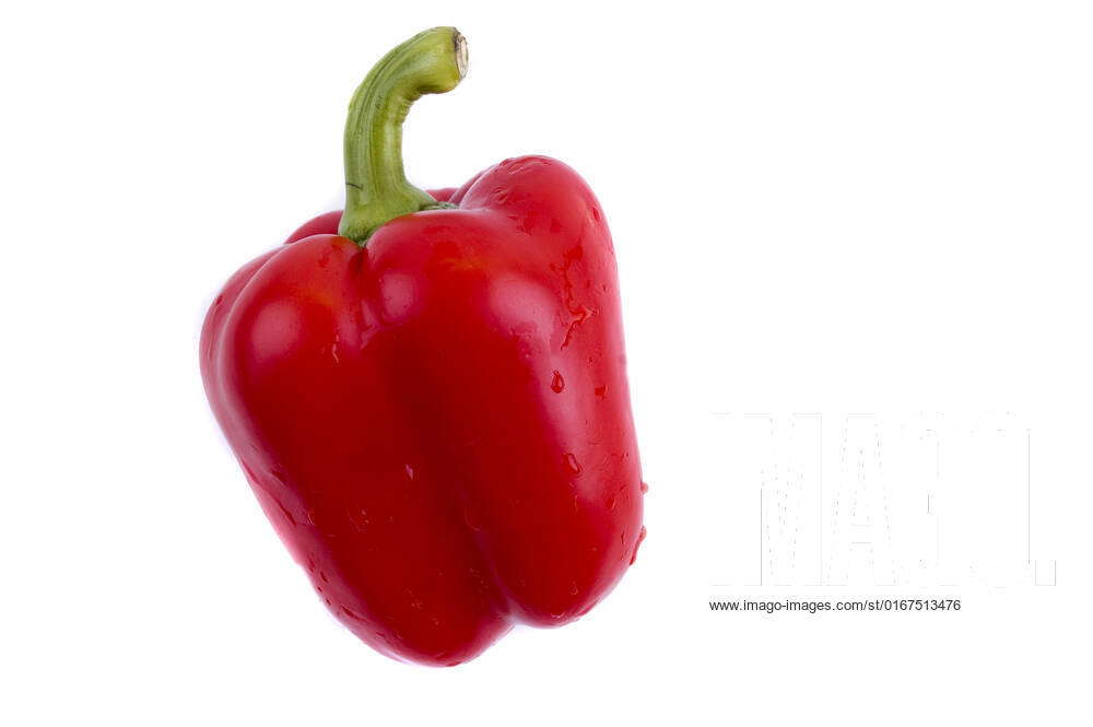 One red pepper, 3360261, vegetables, colors, objects, isolated, ripe ...