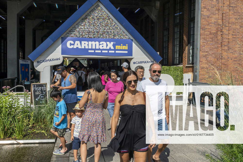 CarMax brand activation in New York Brand activation on the High Line