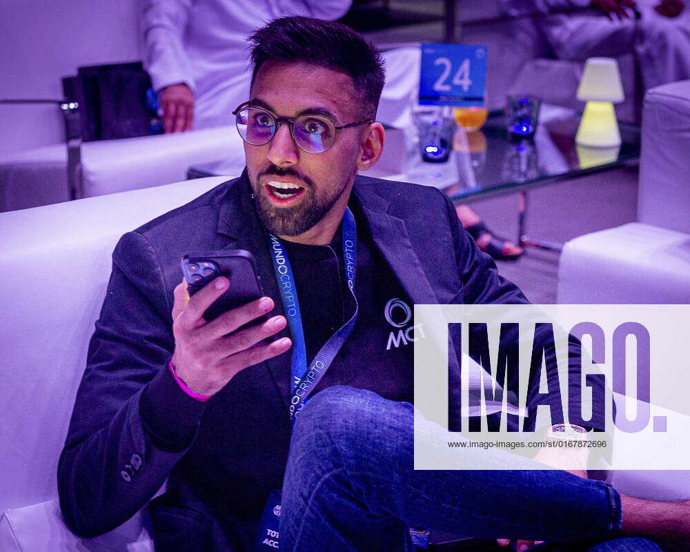 MANI THAWANI Mani Thawani, CEO at MundoCrypto In this picture, Thawani  holds his phone during the
