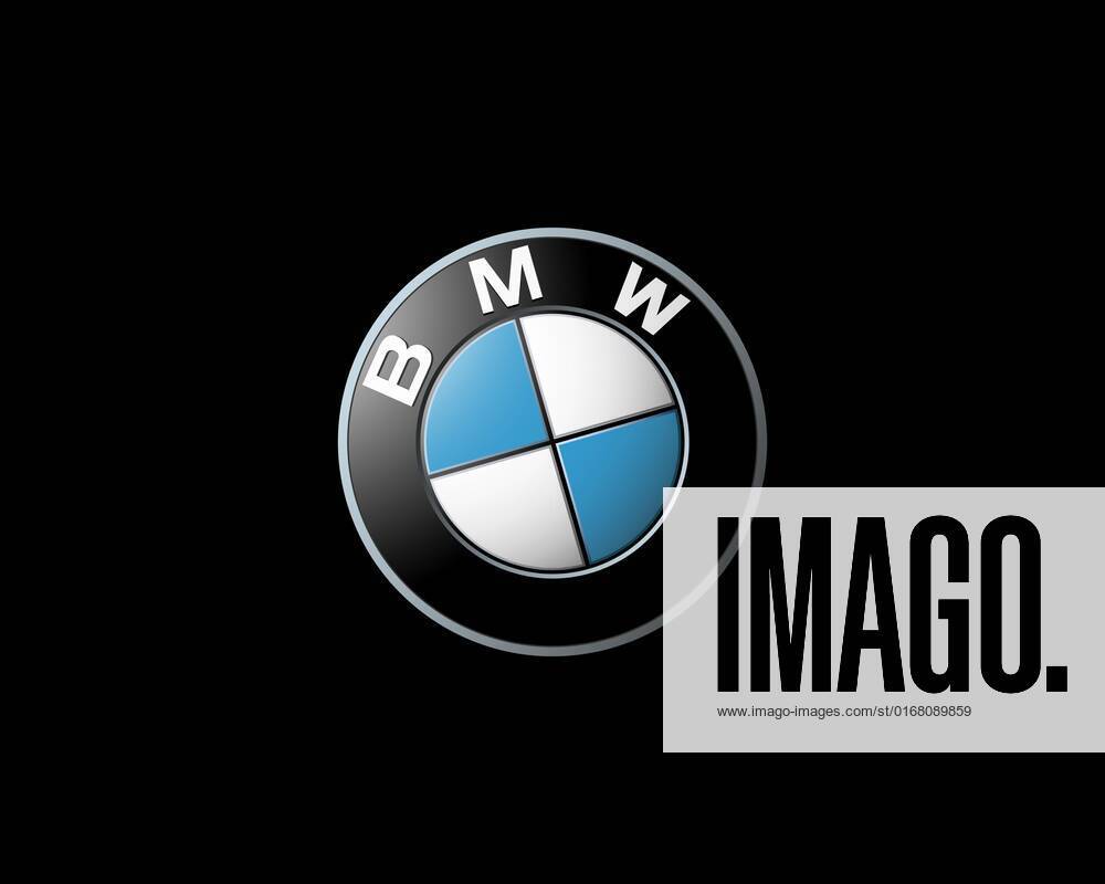 BMW Bank, Twisted Logo, Schwarzer Background