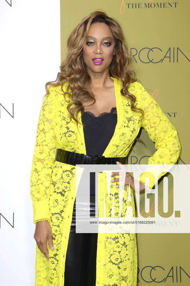 Tyra Banks At The Marc Cain Fashion Show Feel The Moment At Berlin ...