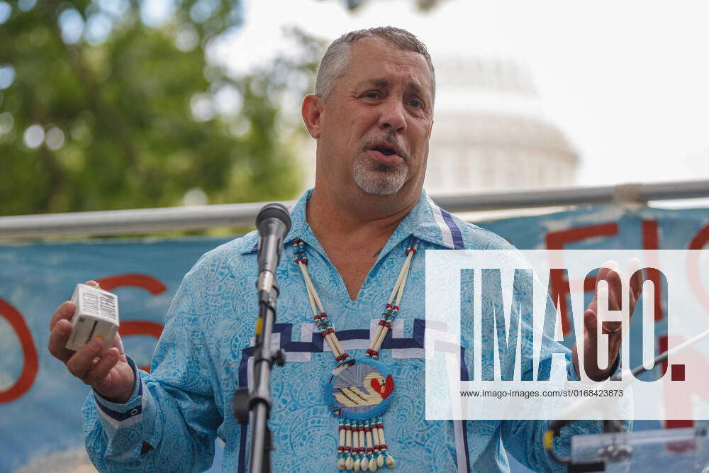 Fossil Fuels Protest Near U.S. Capitol Piscataway Conoy Tribe Chief ...