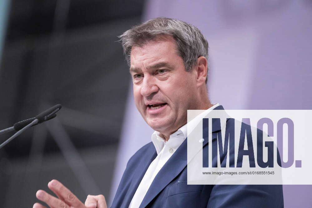 35. Bundesparteitag der CDU Deutschlands in Hannover - Markus Söder ...