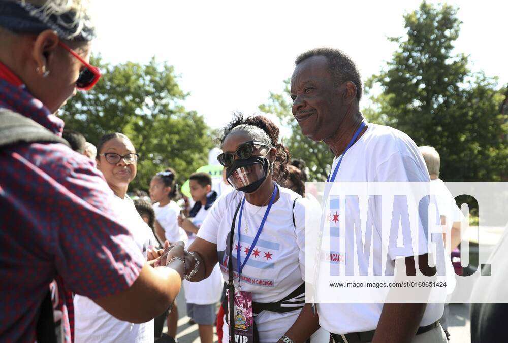 September 11, 2022: Chicago mayoral candidate Willie Wilson, with