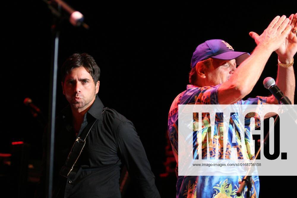 John Stamos and Bruce Johnston at the Katrina Benefit Concert hosted by ...